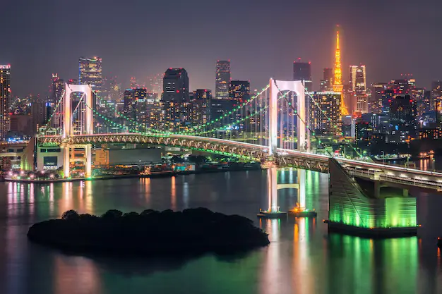 tokyo skyline
